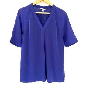 Calvin Klein top with v-neck and raglan sleeves